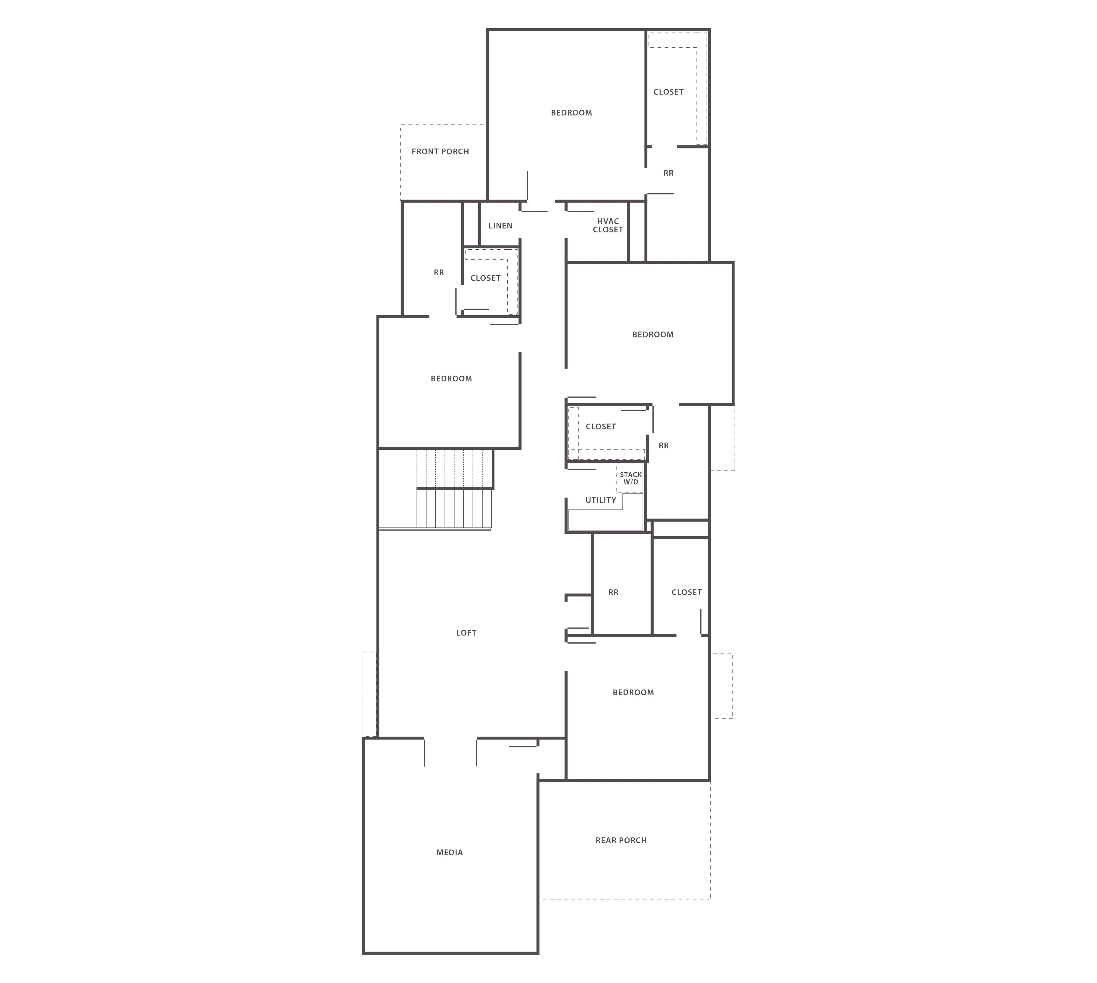 3909 Wexbury Court — floor plan level 2