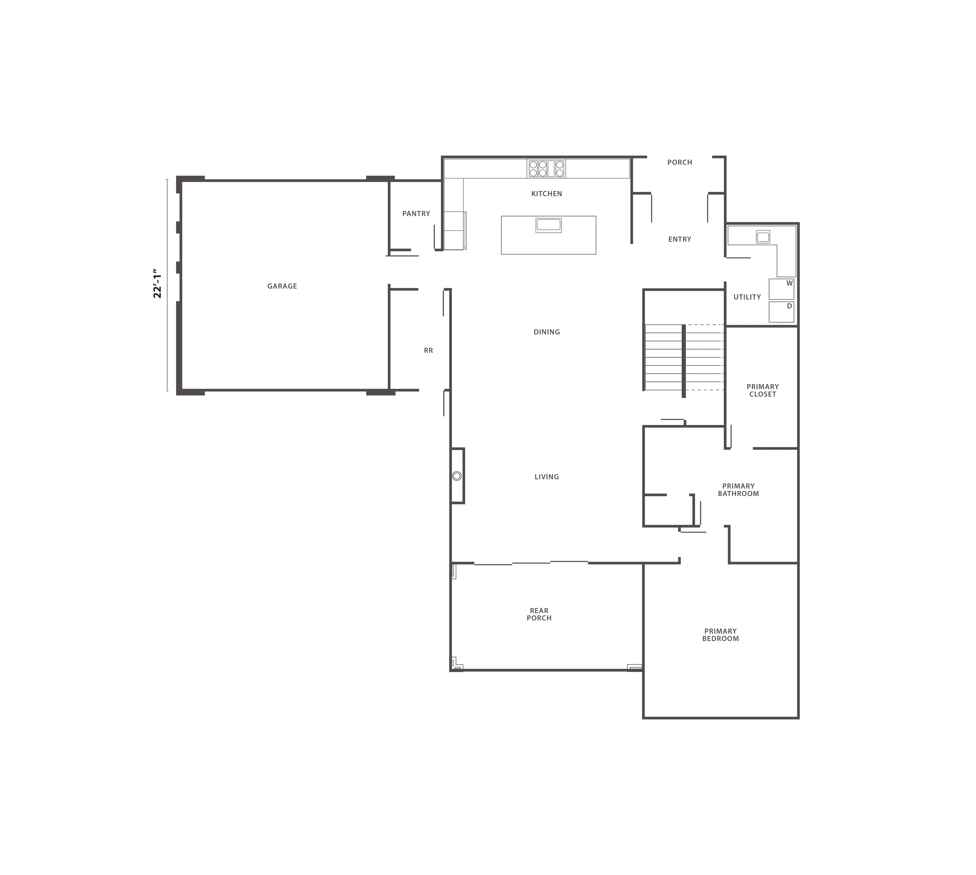 3915 Wexbury Court — floor plan level 1