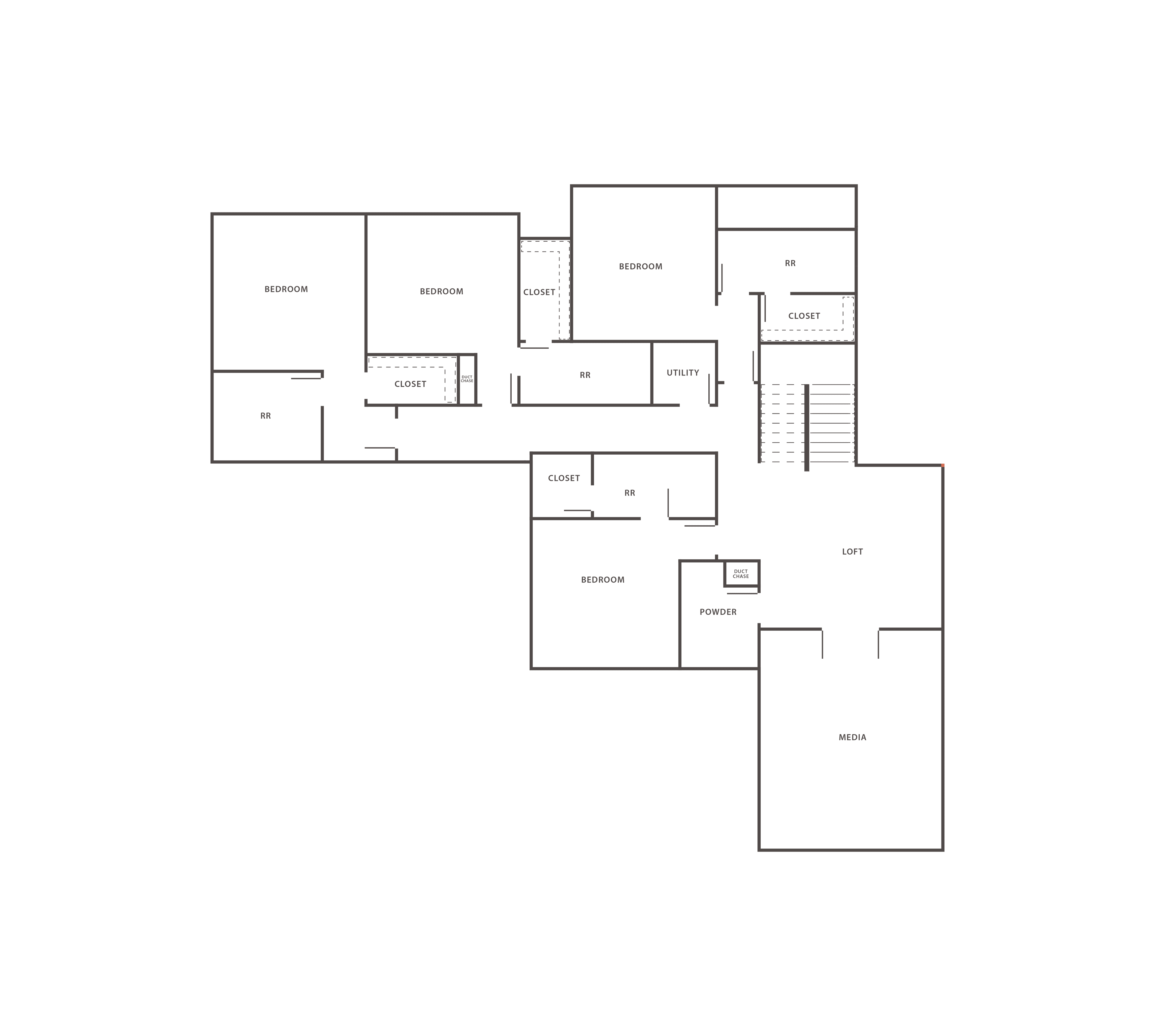 3915 Wexbury Court — floor plan level 2