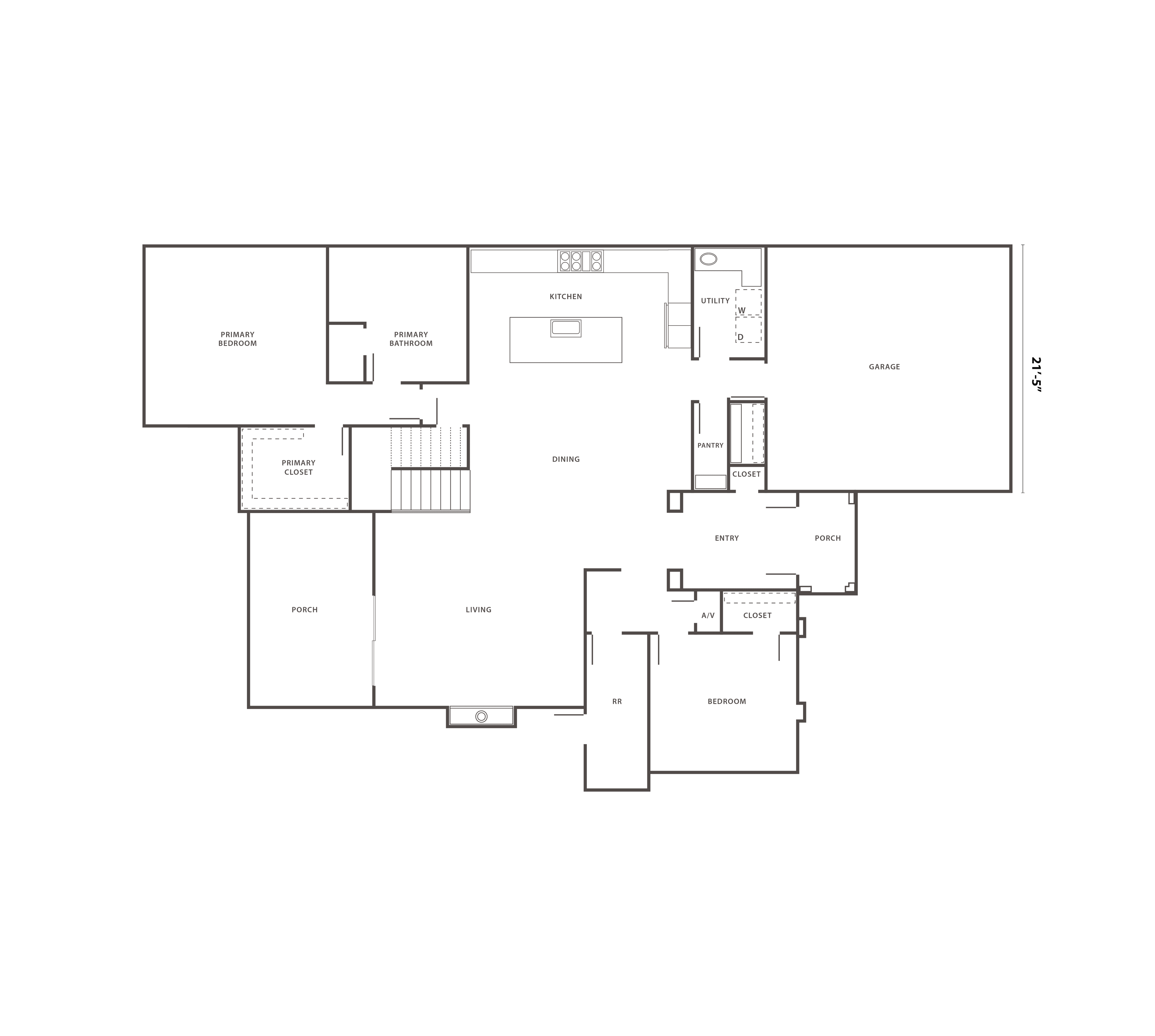 4001 Wexbury Court — floor plan level 1