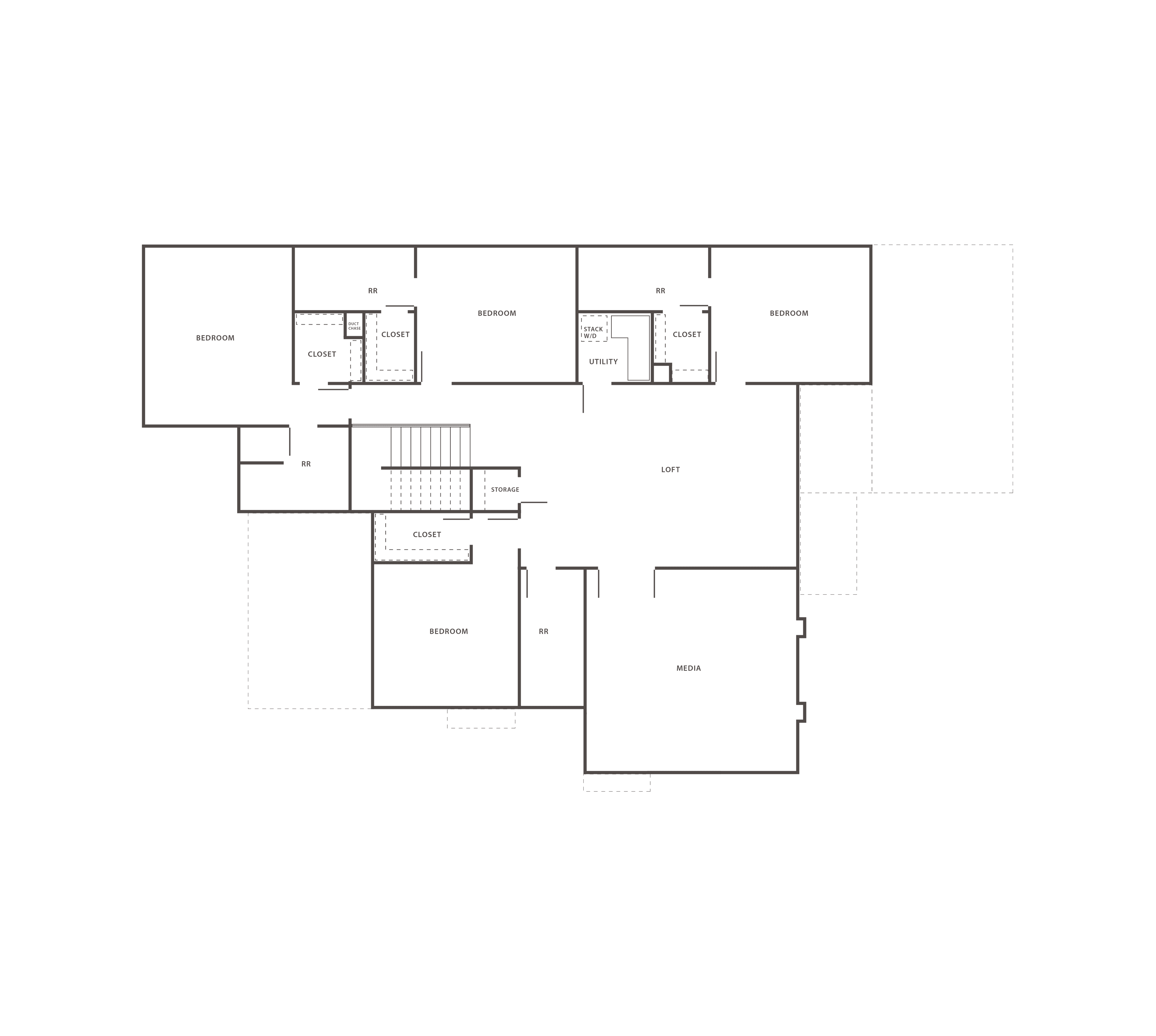 4001 Wexbury Court — floor plan level 2