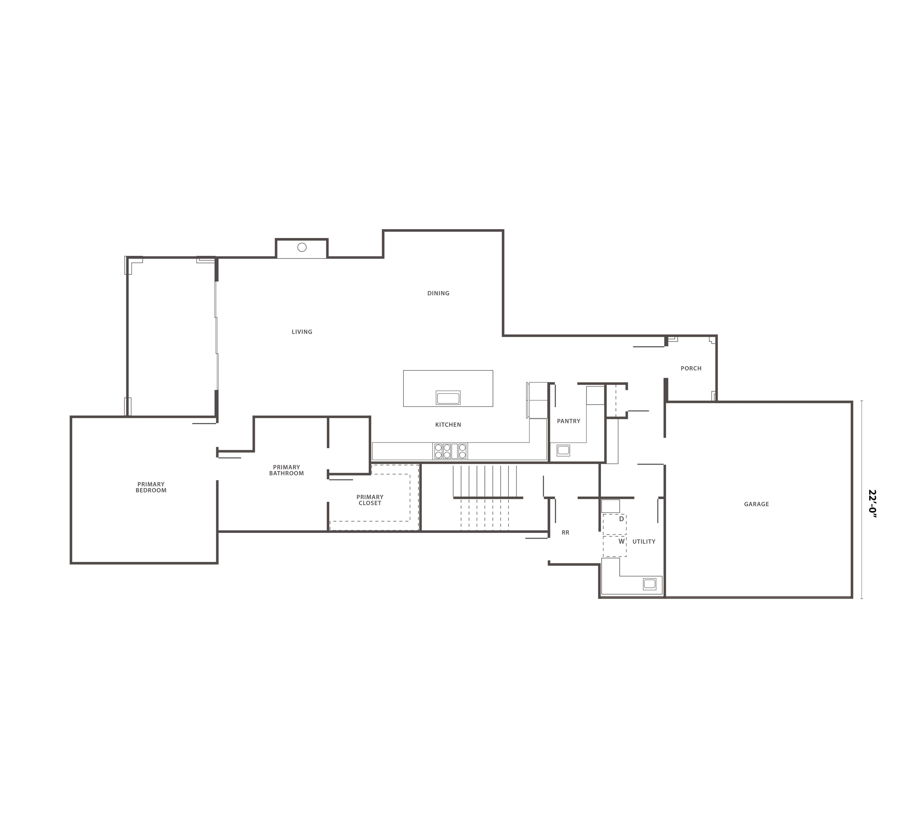4005 Wexbury Court — floor plan level 1