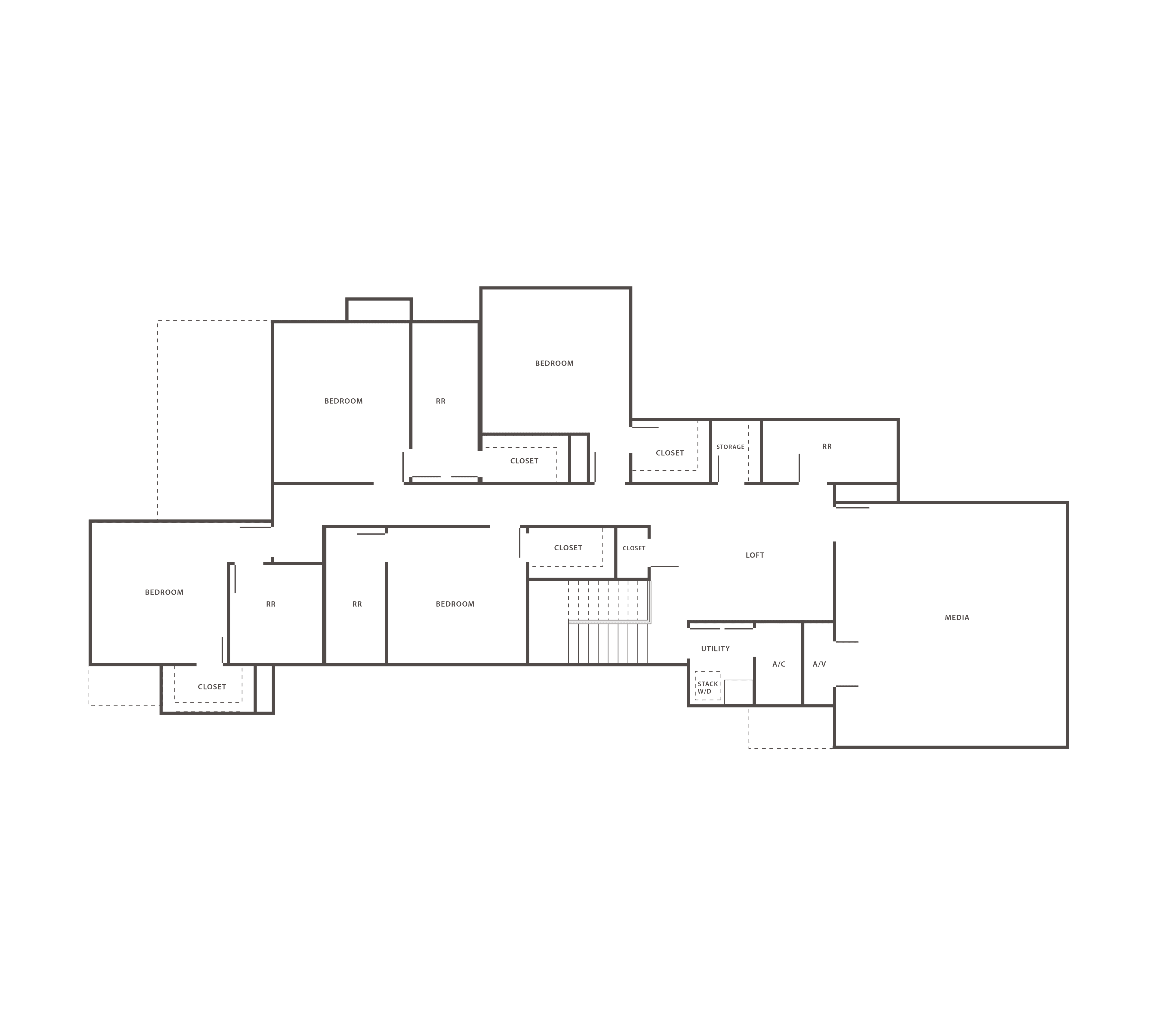 4005 Wexbury Court — floor plan level 2